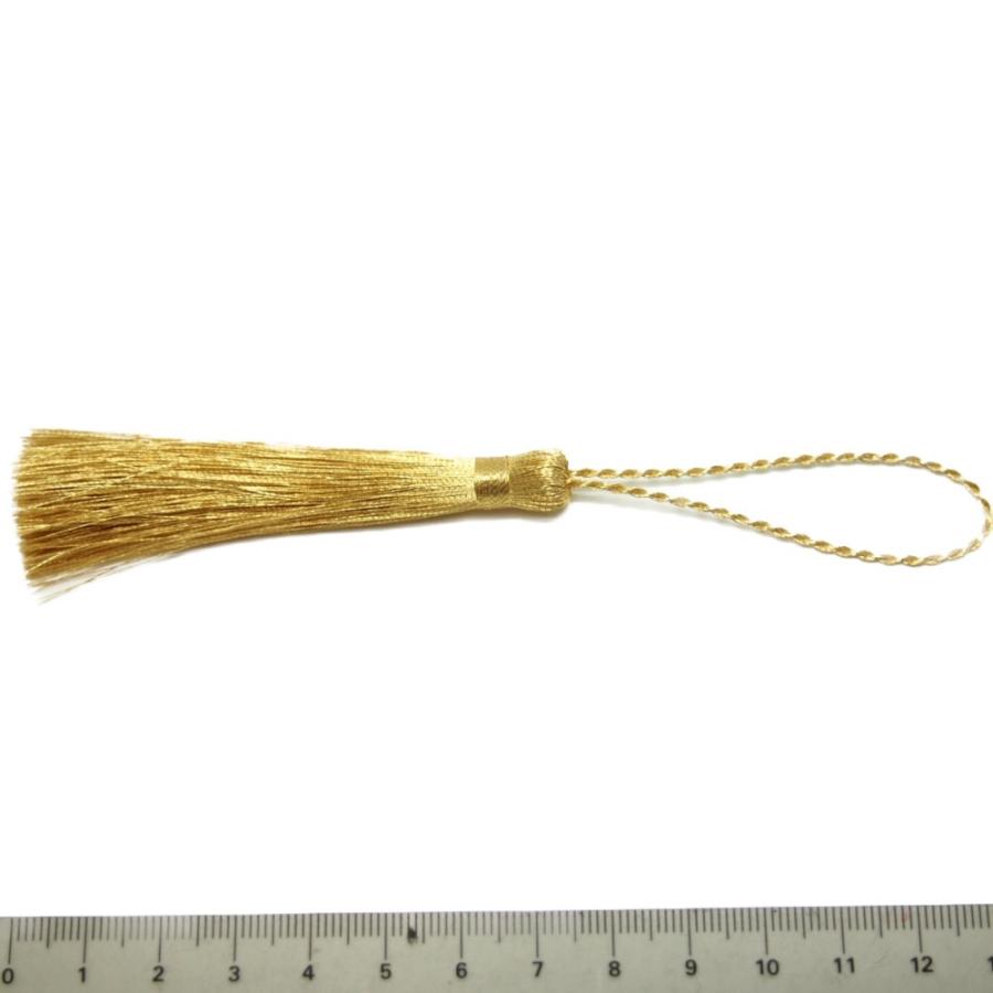 金糸横巻房 10本セット 房:約8cm 紐折り返し:約7cm タッセル 金糸横巻房 10本セット 房:約8cm 紐折り返し:約7cm タッセル
