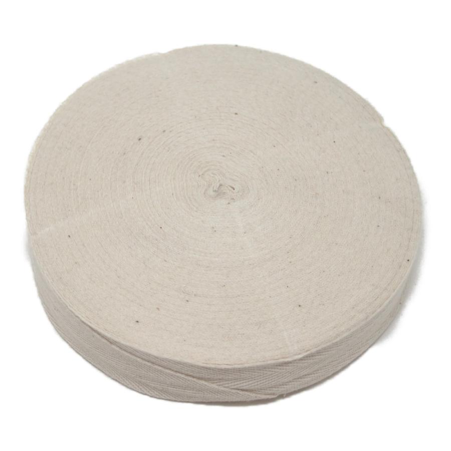 綿中厚綾テープ（生成）30ミリ　３０ｍ　　天然素材 ハンドメイド
