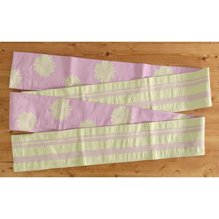 本店は 半巾帯 細帯 ゆかた帯 23区 在庫処分セール Off ダリア 薄紫 浴衣 黄緑 ヒッタ 匹田 リバーシブル パープル 広巾 縞 送料無料 新品 驚きの値段 Bitcoinbro Frankhawley Com