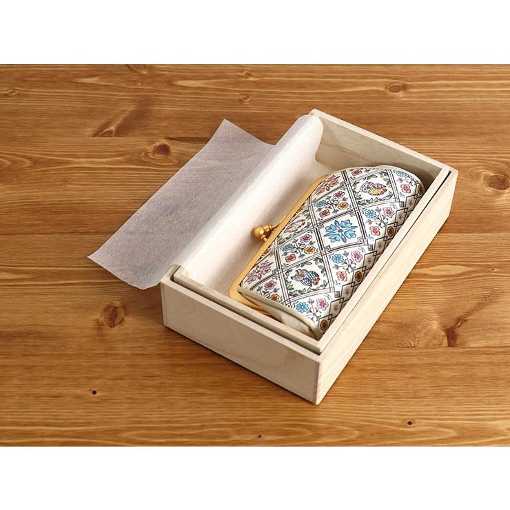 財布 牛革 浅草文庫 親子がま口 フクロウ サンライズ サンセット