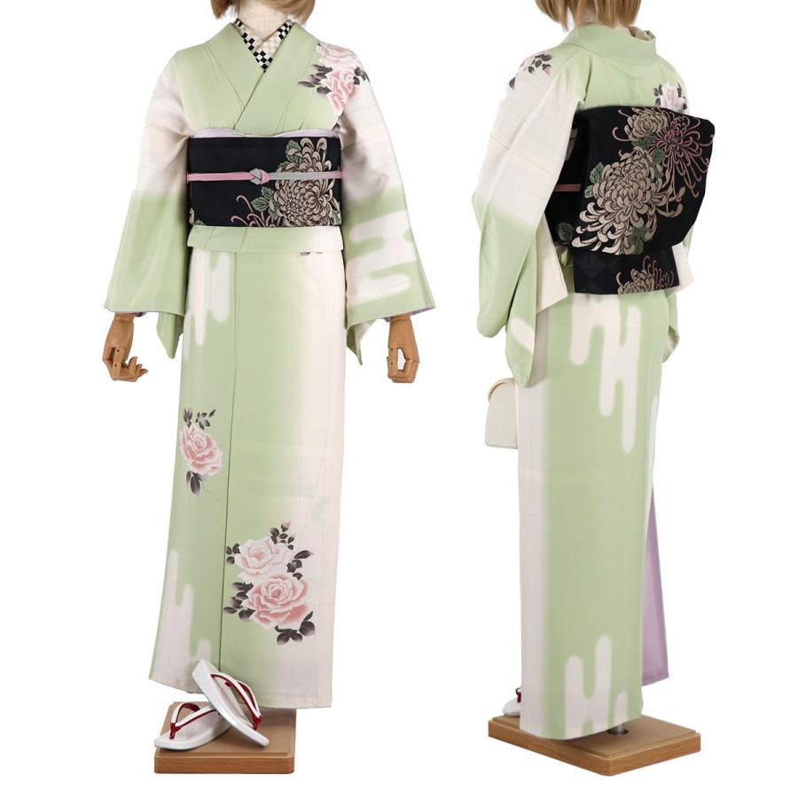 超爆安 洗える 着物 訪問着 日本製 806 122 004 33 若草 つぼだれにバラ 袷 お仕立て上がり 撫松庵 訪問着 付け下げ 撫松庵 訪問着 袷 つぼだれにバラ 若草 806 122 004 33 Www Collectiviteslocales Fr