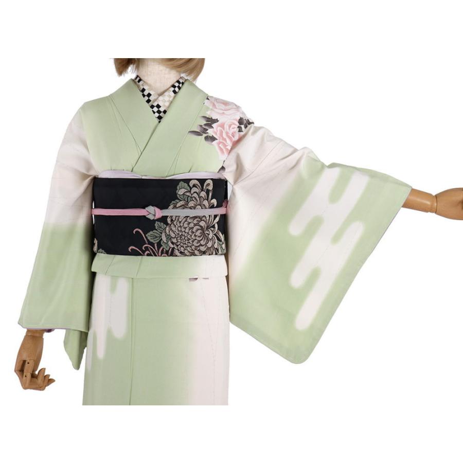 超爆安 洗える 着物 訪問着 日本製 806 122 004 33 若草 つぼだれにバラ 袷 お仕立て上がり 撫松庵 訪問着 付け下げ 撫松庵 訪問着 袷 つぼだれにバラ 若草 806 122 004 33 Www Collectiviteslocales Fr