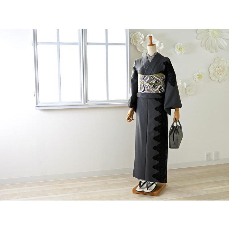 新入荷・現品限り＞「撫松庵」お仕立て上がり着物 - 片寄せリバー 