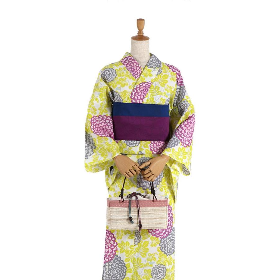 撫松庵 浴衣 新作 S M Lサイズあり 継続 仕立て上がり洗える浴衣（単品