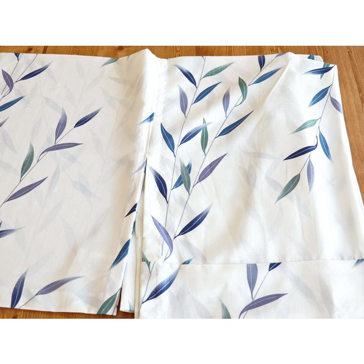 撫松庵 浴衣 夏 レディース 再入荷 仕立て上がり 洗える浴衣 柳 セオα  