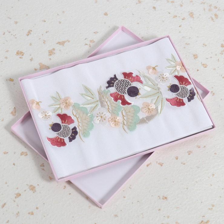 装道　美容衿　刺繍衿　洗える正絹／刺繍美容衿 美容衿 刺繍衿 礼装 装道 - メルカリ