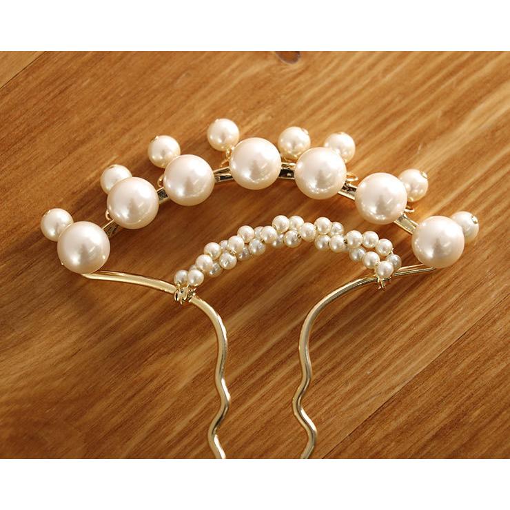 花しおり かんざし 簪 髪飾り パール下がりかんざし(金 2804-2 花しおり かんざし 簪 髪飾り パール下がりかんざし(金 2804-2
