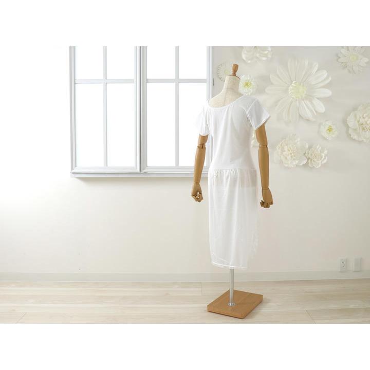 夏向け 爽やか浴衣インナー(M L ショートスリーブ 七分袖) 肌着