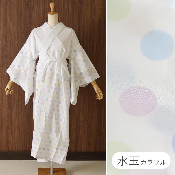 洗える 長襦袢 うそつき 襦袢 き楽っく 百花 友禅 ファスナー 半衿
