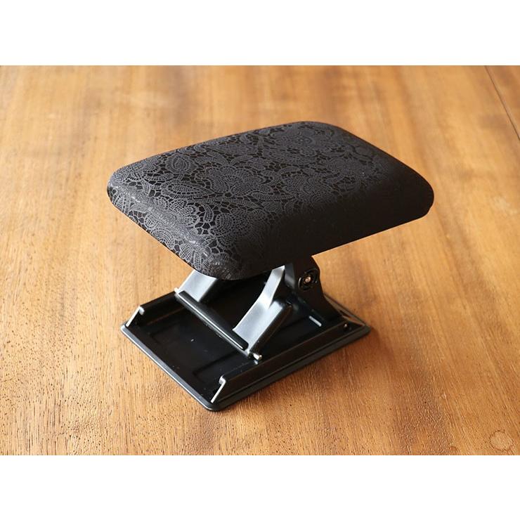 携帯「三段調整 正座いす」黒 ワンタッチ 正座椅子 携帯用 ポーチ付き