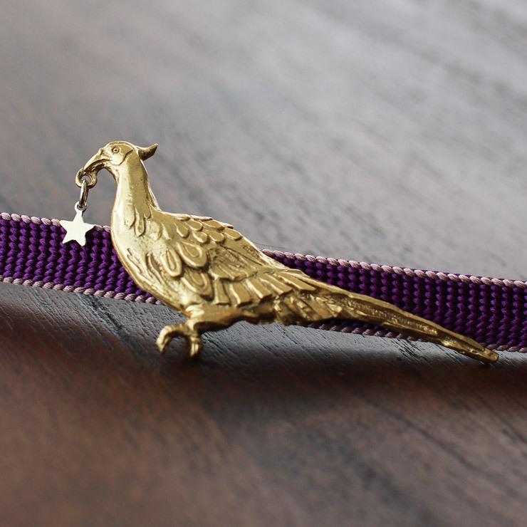 独特の世界観が魅力] 帯留め 帯どめ おびどめ ラフィール 雉 キジ 鳥