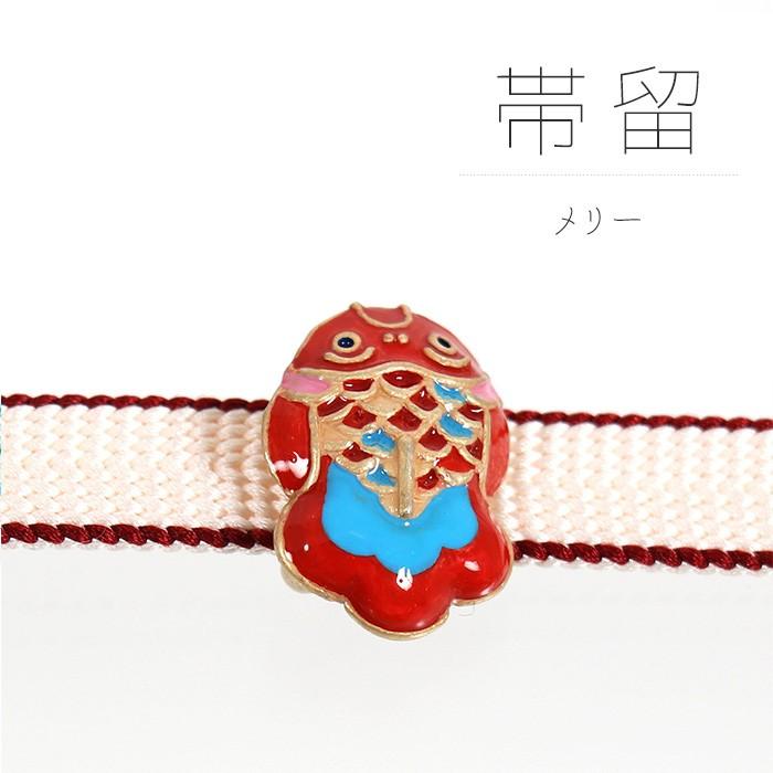 独特の世界観が魅力】 帯留め(単品) - メリー帯留め 金魚 昭和