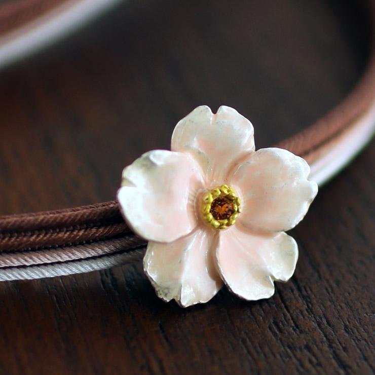 独特の世界観が魅力】 帯留め(単品) - 馴染み桜帯留め 桜 サクラ