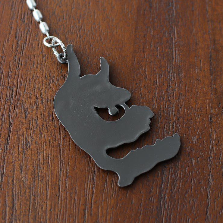 帯飾り 般若面 はんにゃあめん 絵鏡台合かゞ身 歌川国芳 根付