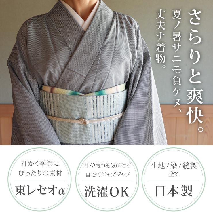 TORAY 洗える 夏 着物 夏きもの 絽 江戸小紋 毛万筋 黒色 M L TORAY 洗える 夏 着物 夏きもの 絽 江戸小紋 毛万筋 黒色 M L