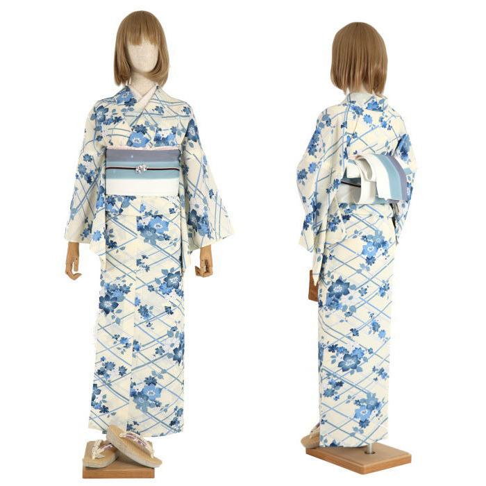 お問い合わせ出品　浴衣　反物 浴衣反物 日本製浴衣 桜七軒 反物生地 4022-001 送料無料