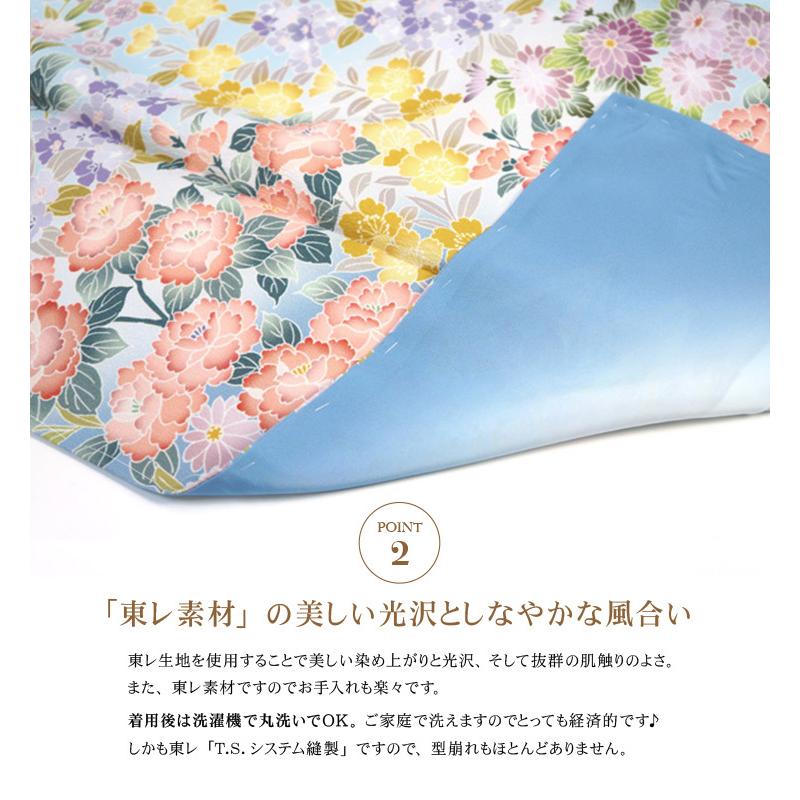 TORAY（東レ） 着物 訪問着 洗える 袷 お仕立て上がり 本加賀友禅調