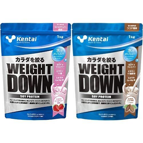 希少 セット買い Kentai ウェイトダウン ソイプロテイン 甘さ控えめストロベリー風味 1kg ウェイトダウン ソイプ 上質で快適 Www Simon Page Com