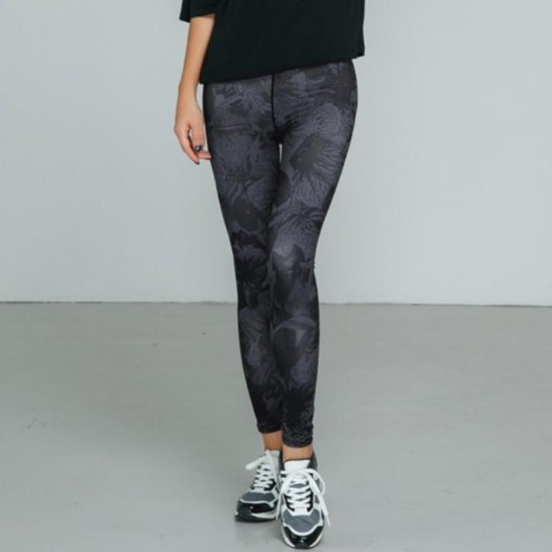 1カラーダークレギンス ヨガウェア ヨガ レディース レギンス