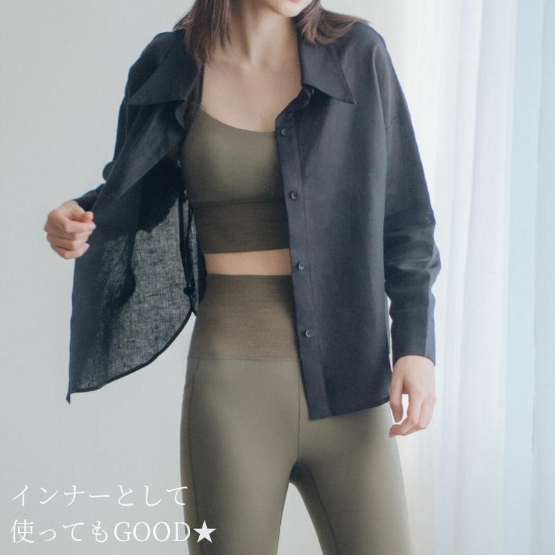 MACACA(マカカ) ヨガウェア トップス カップ付き ヨガ ブラトップ スポブラ スポーツブラ レディース おしゃれ かわいい 694  MACACA  AJA025_5