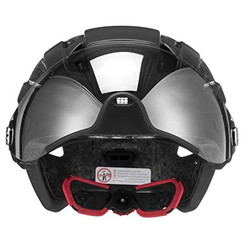 uvexウベックス 自転車ヘルメット バイザー付き LEDライト付属 uvexウベックス 自転車ヘルメット バイザー付き LEDライト付属