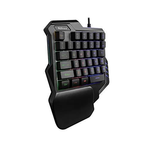 ゲーミングキーボード自宅ゲーム 仕事pc用 イラスト左手デバイス用片手キーボード有線キーボードwindows M A B08y91zsc9 まちの道具屋 通販 Yahoo ショッピング