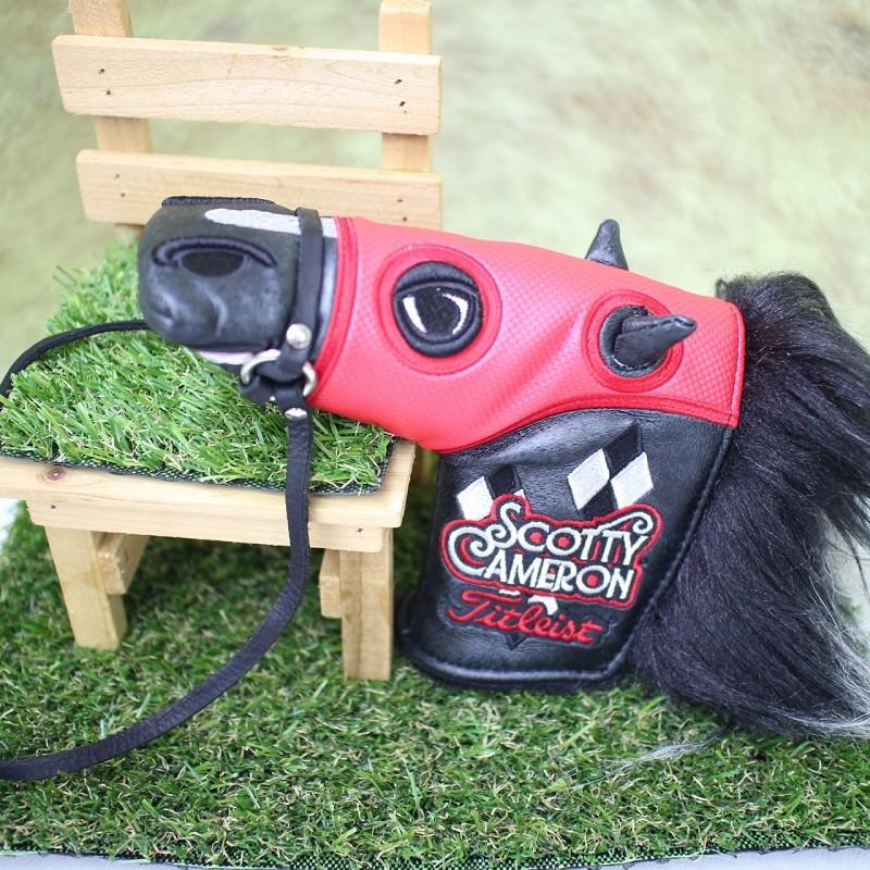 【スコッティキャメロンギャラリー】2017 DEL MAR CALIFORNIA デルマー　サラブレット　パターカバー 競馬　馬　ウマ【16aw】 スコッティキャメロンギャラリー