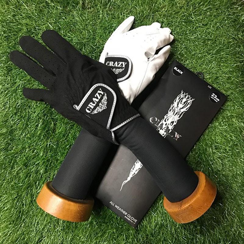 クレイジー ゴルフ CRZ 全天候型グローブ オールウェザー ３枚セット (21-25cm)  CRAZY CRZ All Weather Glove Right-Handed Player｜machinogolfyasan