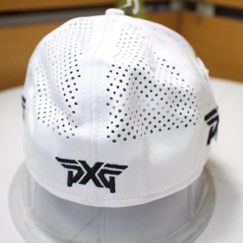 在庫あります！PXG GOLF ゴルフ キャップ 白 ハーフメッシュタイプ SからMサイズ パーソンズエクストリームゴルフ PARSONS