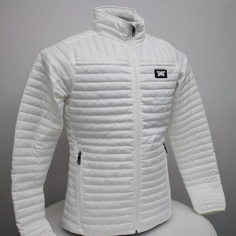 ゴルフ PXG レディース アウター ダウン ジャケット 長袖◇ホワイト 新品PXGゴルフレディースジャケット 秋冬人気 ゴルフスタイルを格上げ