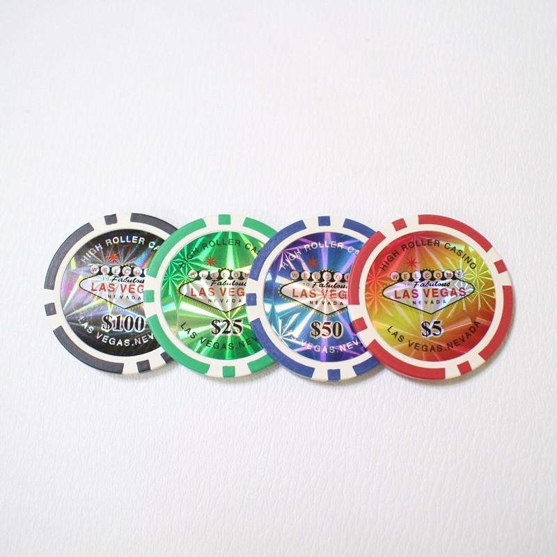 【新入荷】ラスベガス カジノチップ ボールマーカー Las Vegas Casino Chip Ball Marker キラキラ 赤、緑、青
