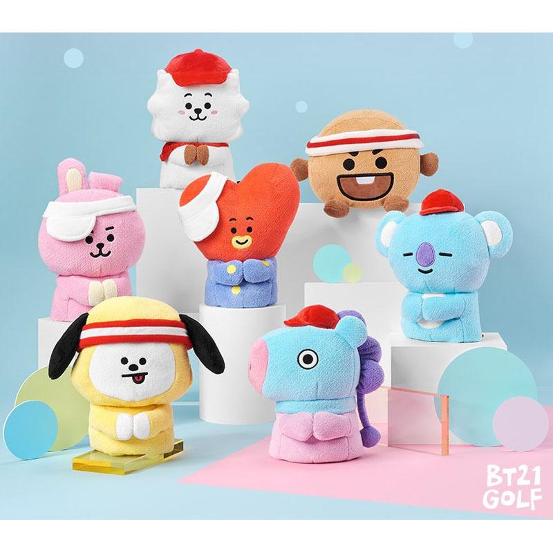 BT21 GOLF ホールインワン ドライバーカバー RJ 73001-430-003 JIN ビーティーニジュウイチ ゴルフ DR用 ヘッドカバー HOLE IN ONE HEAD COVER for Driver｜machinogolfyasan｜08