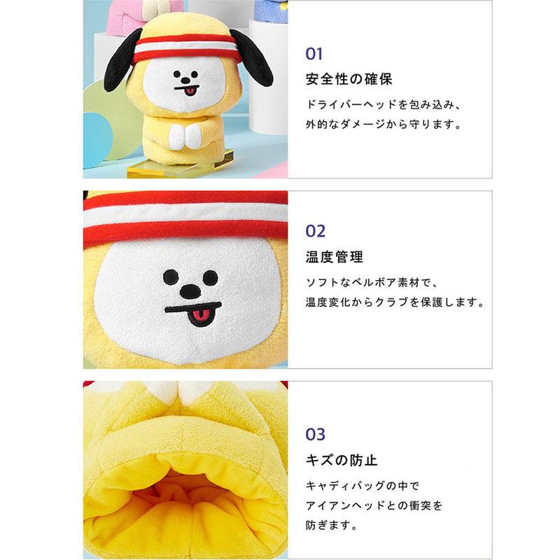 BT21 GOLF ホールインワン ドライバーカバー 日本正規代理店品