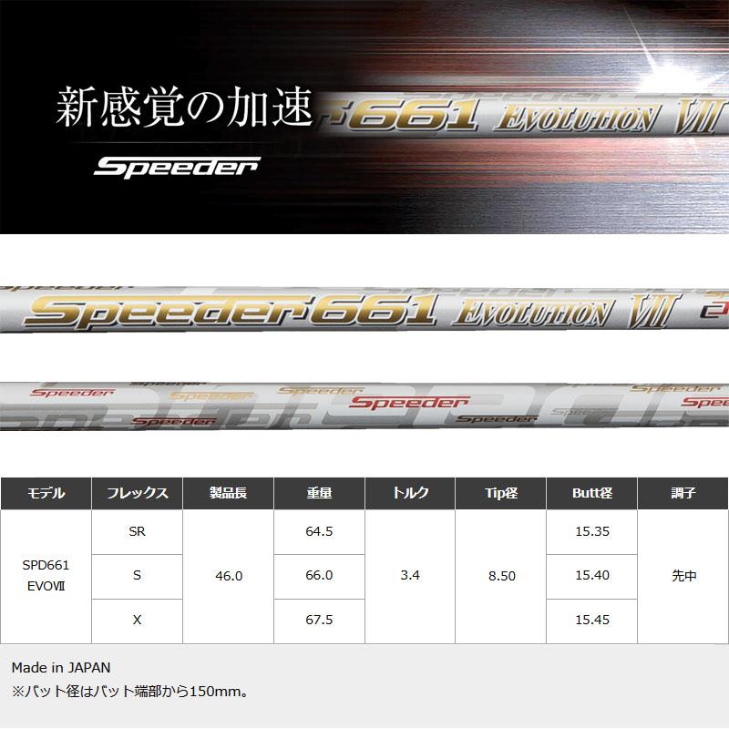 フジクラシャフト フジクラ スピーダー 661 エボリューション 7 フジクラシャフト フジクラ スピーダー 661 エボリューション 7