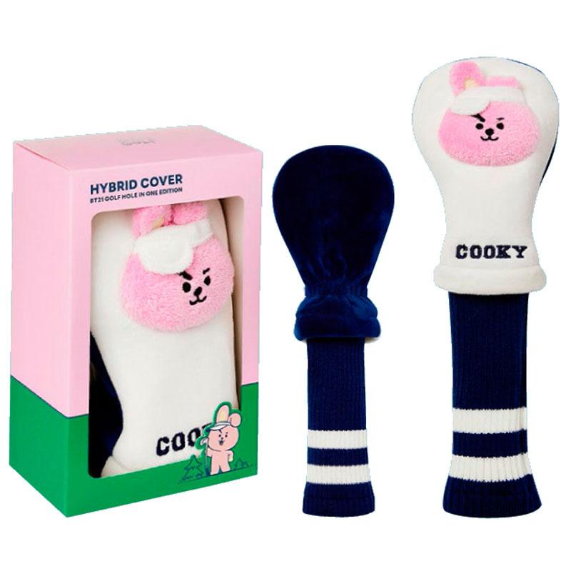 BT21 GOLF ホールインワン ハイブリッド ユーティリティ用ヘッドカバー COOKY JUNG KOOK ビーティーニジュウイチ ゴルフ HOLE IN ONE HEAD COVER うさぎ｜machinogolfyasan｜02