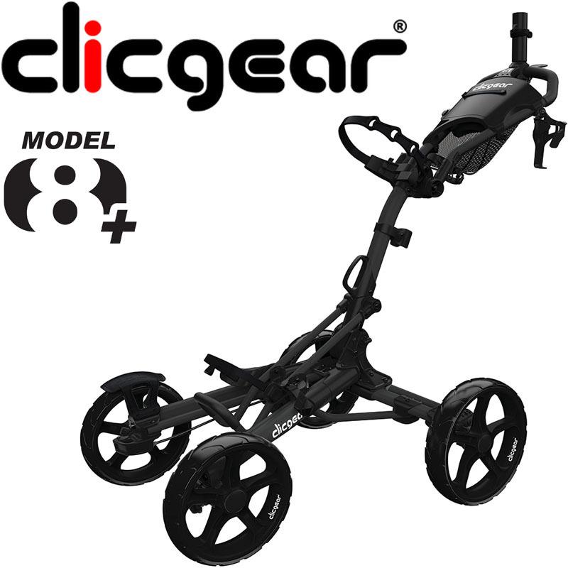 clicgear クリックギア モデル8.0＋ プッシュカート マットブラック