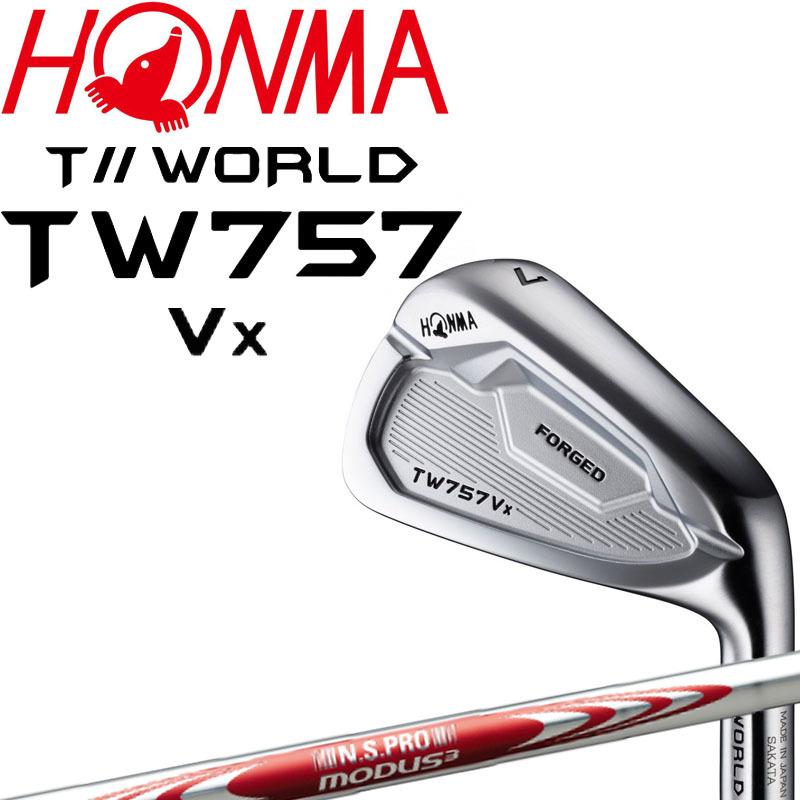 ホンマゴルフ ツアーワールド T//WORLD TW757 Vx アイアン 単品(1本