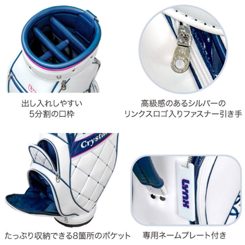 リンクスゴルフ クリスタルキャット ef3 レディース クラブセット1w,FW,＃7,＃9,Pw,Sw,Pt ハーフセット 7本 女性用 Lynx golf Crystal Cat Half Set Ladies 22sm｜machinogolfyasan｜13