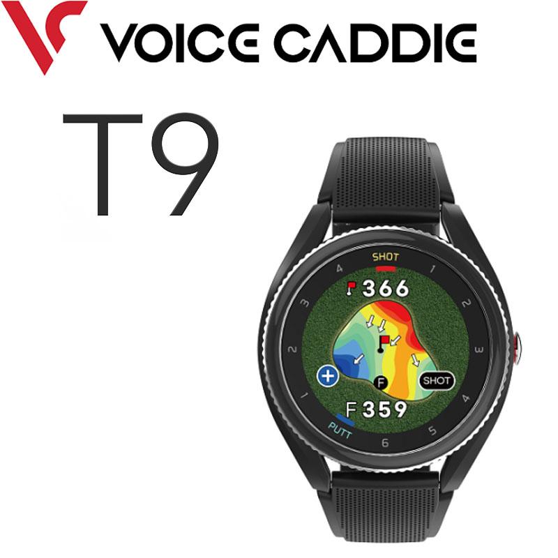 ボイスキャディ voicecaddie GPSゴルフウォッチ T9 ブラック-