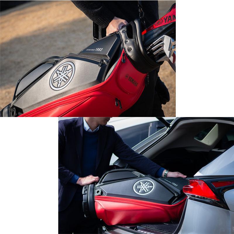 YAMAHA ヤマハ ゴルフ ミドルサイズ キャディバッグ ブラックx YAMAHA ヤマハ ゴルフ ミドルサイズ キャディバッグ ブラックx