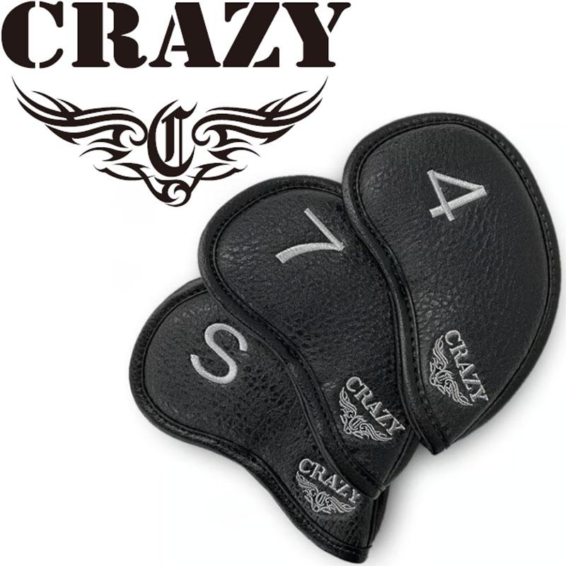 CRAZY（クレイジー） ゴルフ アイアンカバーセット ＃4,5,6,7,8,9,P,A