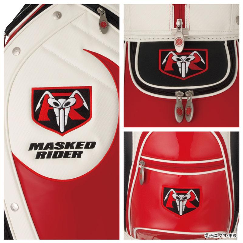 仮面ライダー キャディバッグ サイクロンモデル(復刻) 9.5型 4.9kg