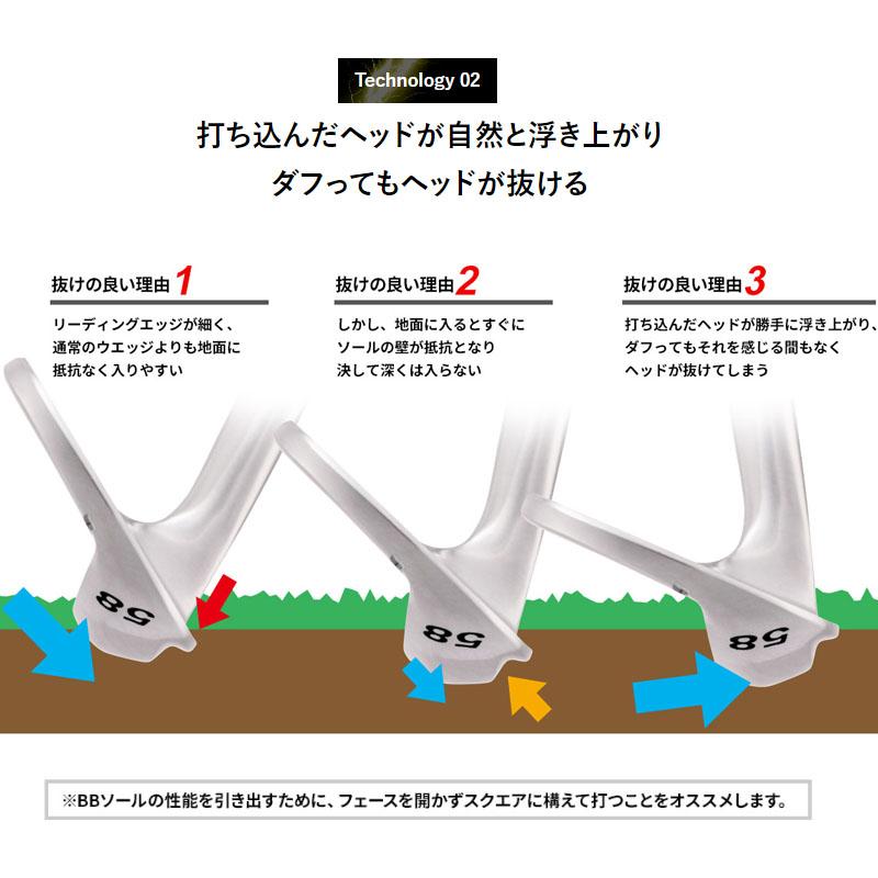 ロイヤルコレクション BB ウェッジ Dynamic Gold S200 2023年モデル 都丸 和寛 RC ビービー DG ROYAL COLLECTION Back Bounce sole Wedge Designed by TOMARU｜machinogolfyasan｜10