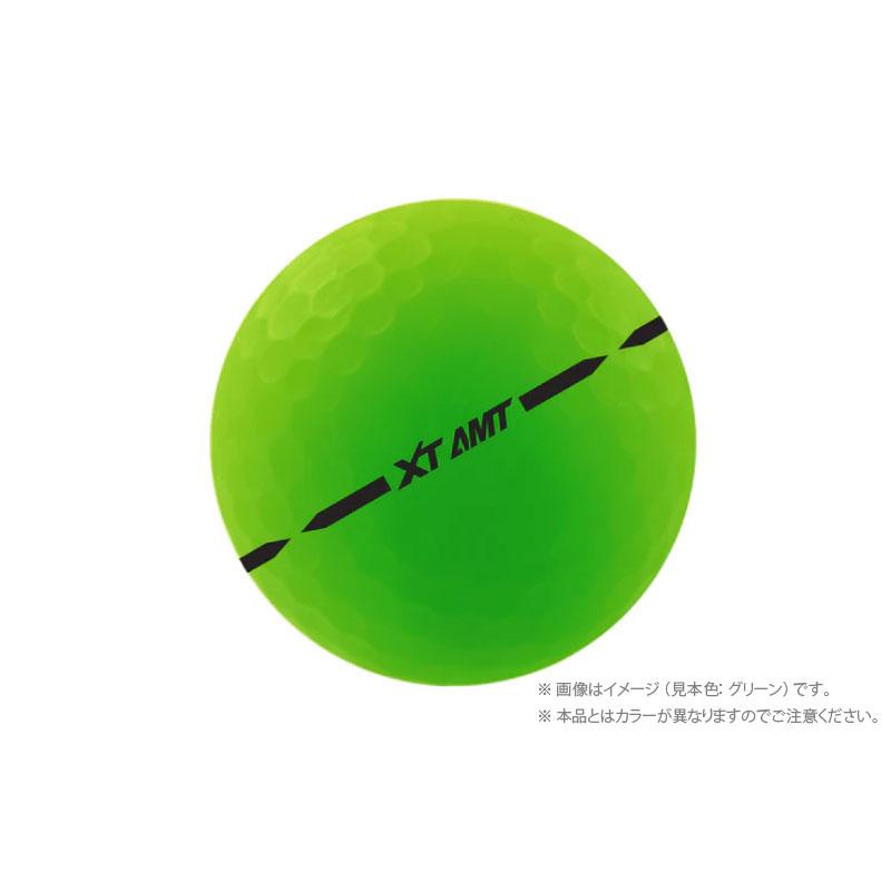 ボルビック ビビッド XT AMT ボール レッド 1ダース(12球) 日本正規品 新品 マット蛍光カラーボール 見つけやすい アライメント Volvik VIVID Red Golf Ball｜machinogolfyasan｜04