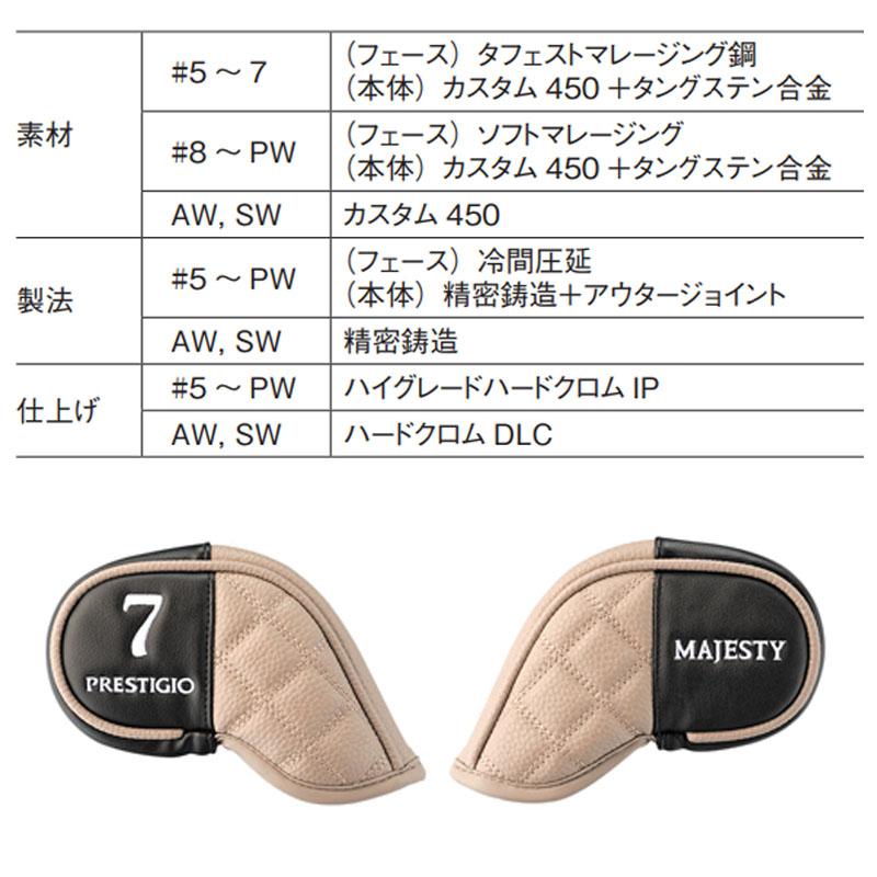 PRESTIGIO 女性用 レディース マジェスティ ゴルフ プレステジオ