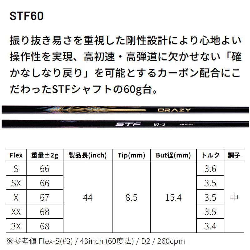 CRAZY（クレイジー） STF シナジースラスト フェアウェイウッド用