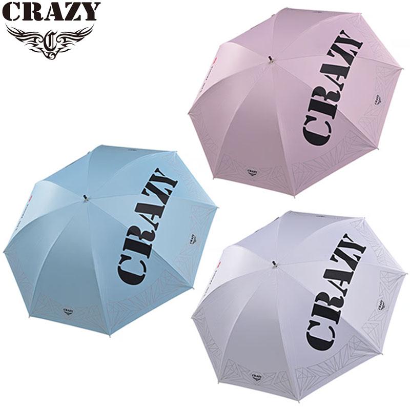 CRAZY（クレイジー） アンブレラ 晴雨兼用 ゴルフ傘 UVカット（遮蔽率