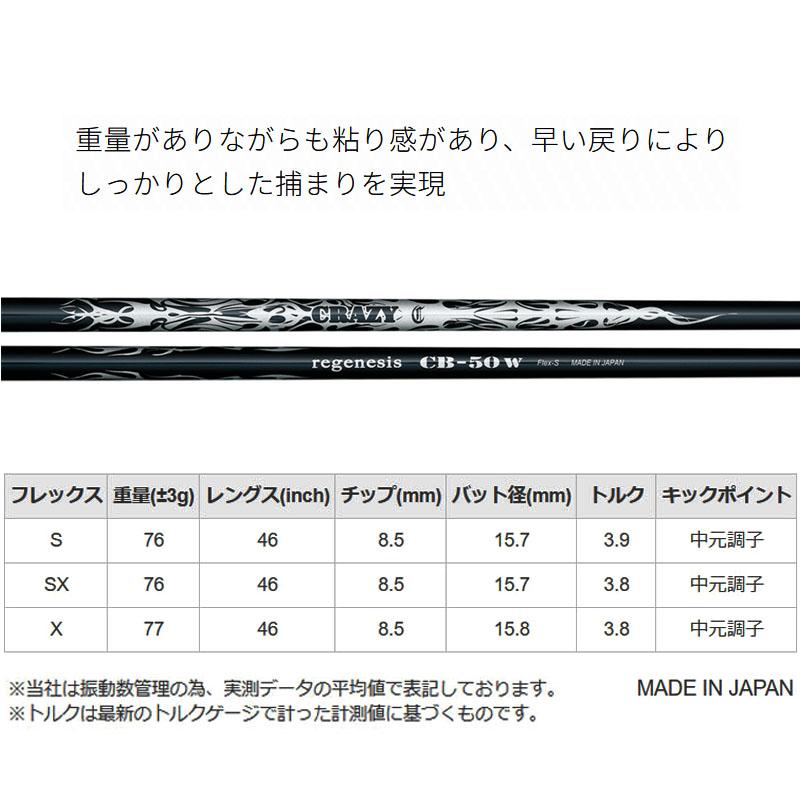 CRAZY（クレイジー） 当店在庫商品 ゴルフ リジェネシスCB-50 （W