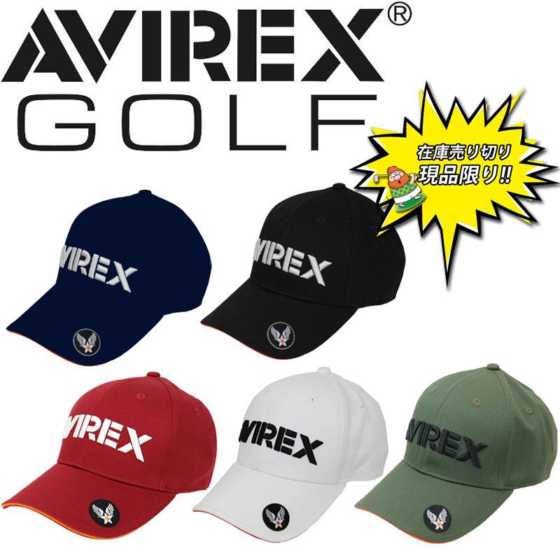 アヴィレックス ゴルフ 綿ツイル キャップ フリーサイズ 立体刺繍 星 翼 メンズ GOLF Box:2 セール レディース お買い得品 当店在庫してます！ 最大98％オフ 帽子 AVXBA1-TB01 CAP AVIREX