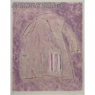 脇田和「外衣」（南天子画廊創立20周年記念版画集より）（版画）【額縁